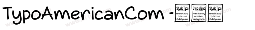 TypoAmericanCom 字体转换